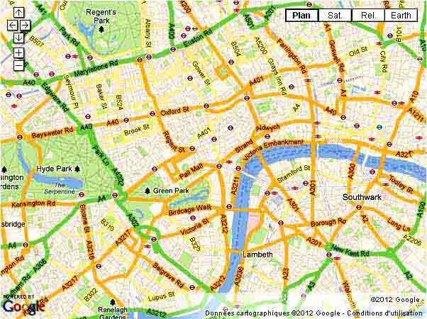 Visiter Londres cartes plans conseils préparer visite budget