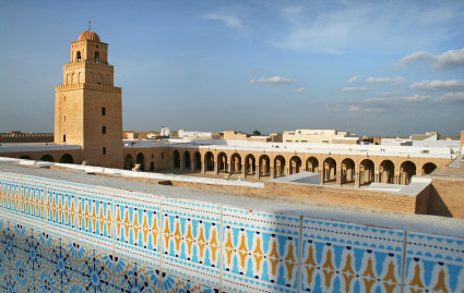 mosque de Kairouan Tunisie