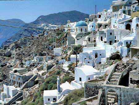 Santorin Thira cyclades Oiao Greece Grèce
